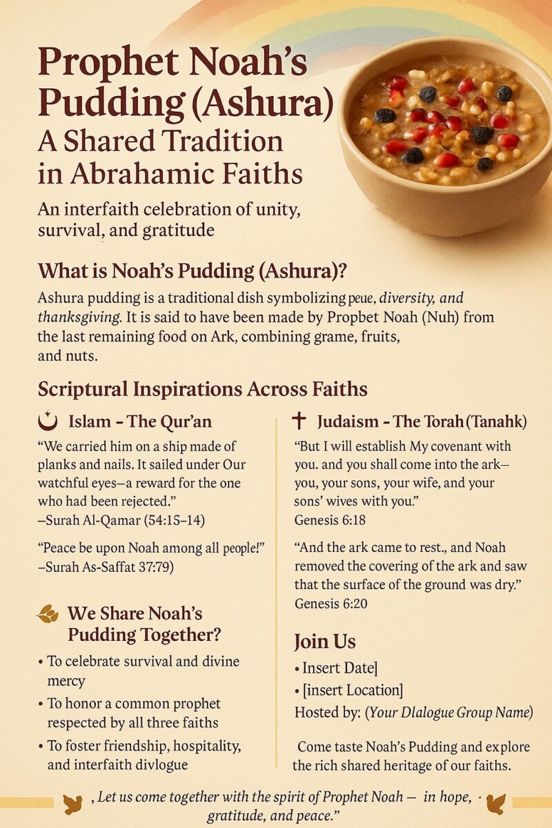 What is Noah's Pudding?