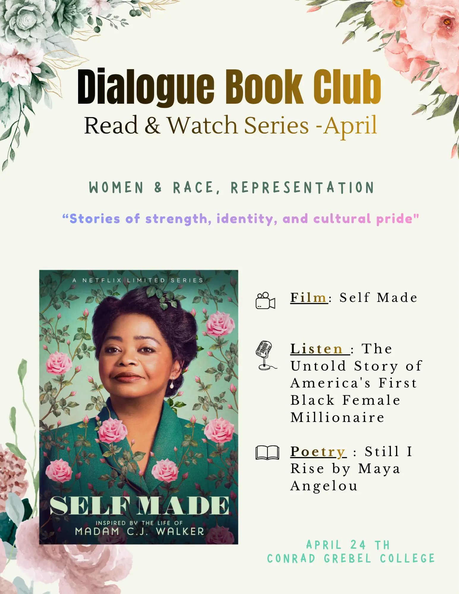 Dialogue Book Club 8 - April