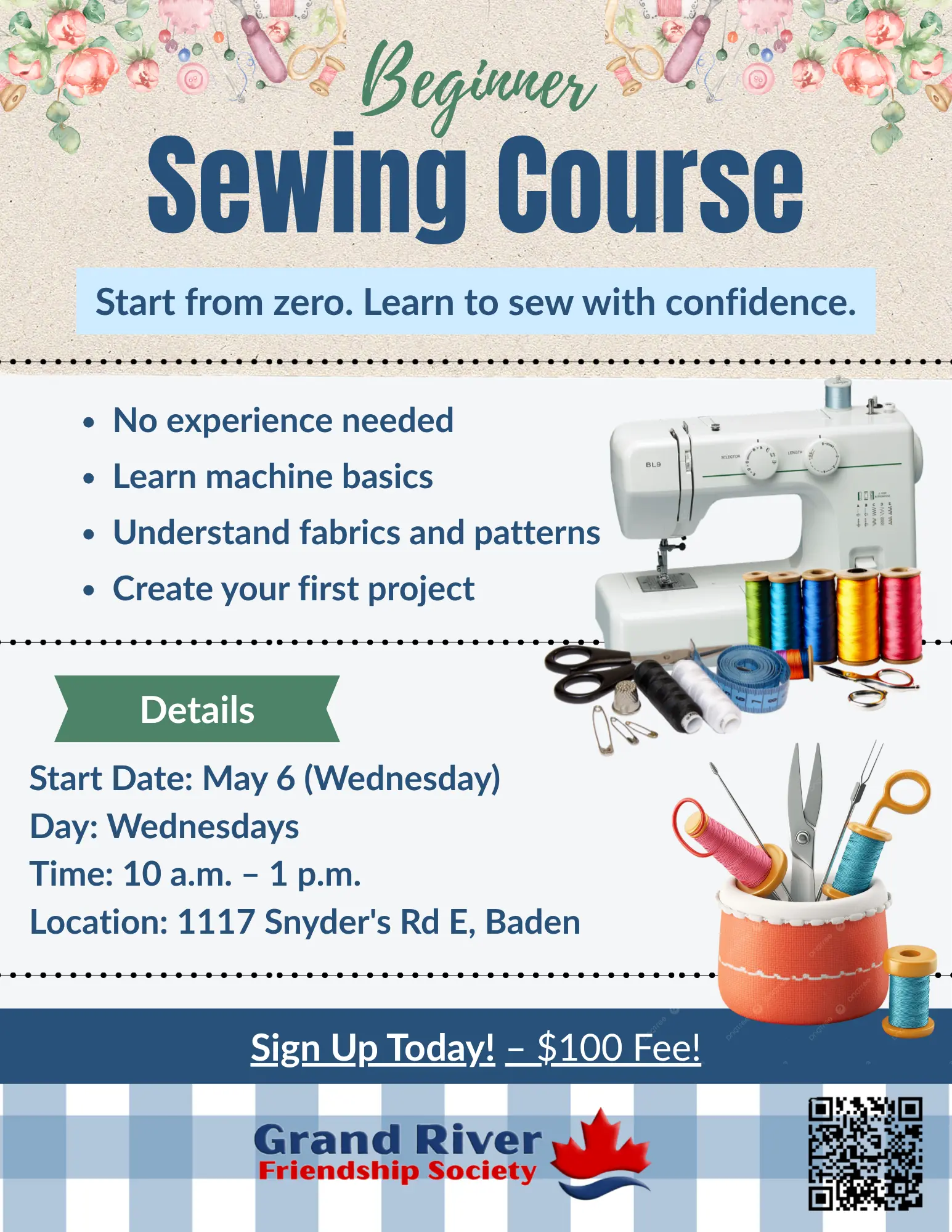 Sewing Course 2026