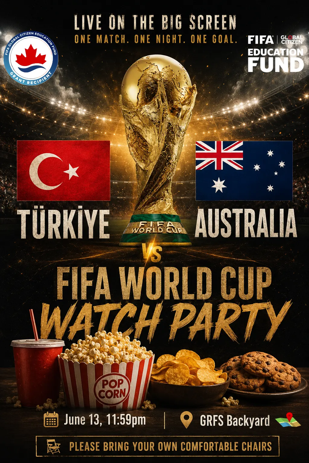 Turkiye - Australia World Cup Match Watch Party Turkiye - Australia World Cup Match Watch Party