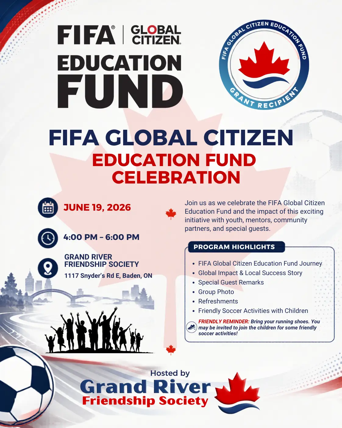 FIFA , Global Citizen Education Fund, Celebration , GRFS FIFA , Global Citizen Education Fund, Celebration , GRFS